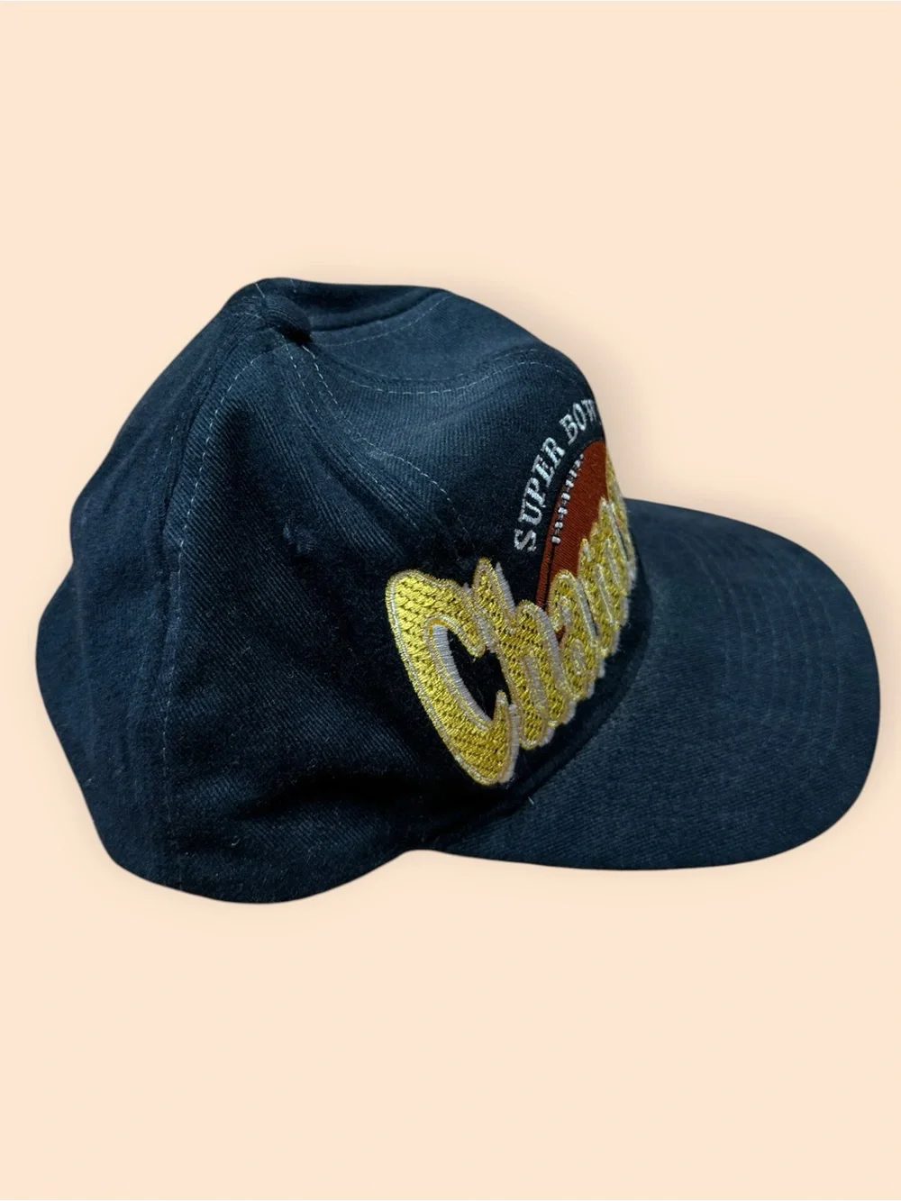 Vintage 1990s Pittsburgh Steelers Super Bowls SnapBack Hat NFL Vtg 90s